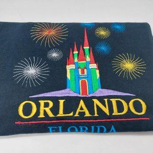 Ladies Orlando Magic Kingdom Embroidered Tee Shirt M
